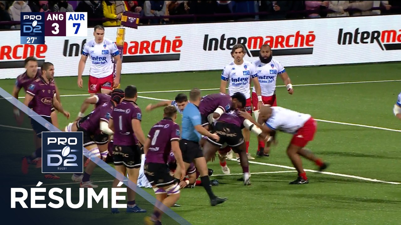 PRO D2 Saison 2025-2026 J12 - Résumé Soyaux-Angoulême XV - Stade Aurillacois