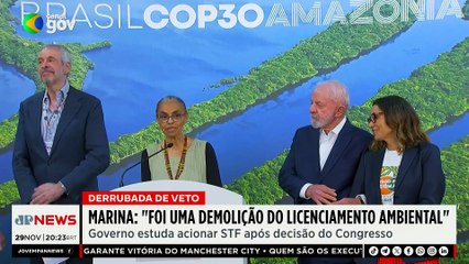 Marina Silva critica derrubada dos vetos de Lula: “Demolição do Licenciamento Ambiental”