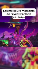 Les meilleurs moments de l'event "Heure Zero" de Fortnite