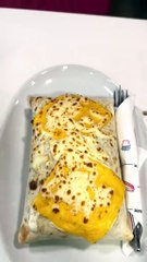 Oven-baked French tacos with melted cheddar #FrenchTacos #MeltedCheddar #Gratinated #OvenBaked #TacoDelight