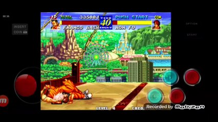 Fatal Fury 3 Franco Bash vs Hon Fu fala de vitória do Hon Fu em português
