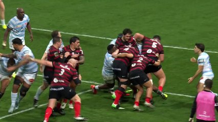 TOP 14 - Essai de Efrain ELIAS (ST) - Stade Toulousain - Racing 92