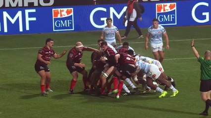 TOP 14 - Essai de Emmanuel MEAFOU (ST) - Stade Toulousain - Racing 92