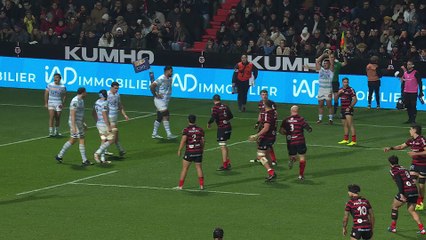 TOP 14 - Essai de Matias REMUE (ST) - Stade Toulousain - Racing 92