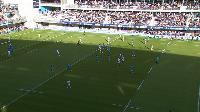 TOP 14 - Essai de Ricky RICCITELLI (MHR) - Montpellier Hérault Rugby - Union Bordeaux-Bègles