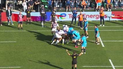 TOP 14 - Essai de Salesi RAYASI (UBB) - Montpellier Hérault Rugby - Union Bordeaux-Bègles