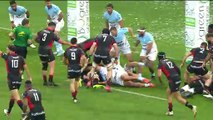 TOP 14 - Essai de Monty Ioane (LOU) - Aviron Bayonnais - LOU Rugby
