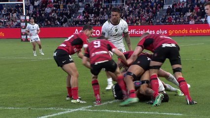 TOP 14 - Essai de Baptiste SERIN (RCT) - RC Toulon - US Montauban