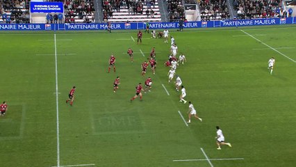 TOP 14 - Essai de Gael DREAN (RCT) - RC Toulon - US Montauban
