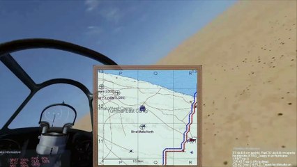 Fiat G 50 Freccia Regia Aeronautica guns vs flak IL⭐2 dw Tobruk