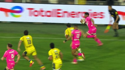 TOP 14 - Essai de Léo BARRE 2 (SFP) - ASM Clermont - Stade Français Paris