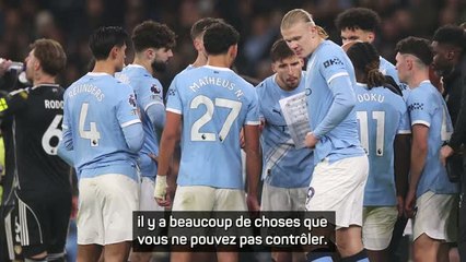 Man. City - Guardiola : "Tant que c'est possible, il faut essayer jusqu'à la fin"
