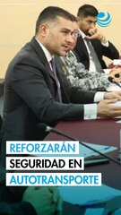 Harfuch se reúne con cámaras del autotransporte para reforzar seguridad en carreteras
