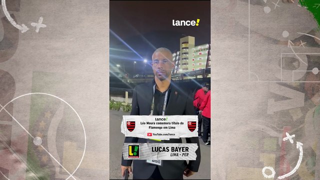 Ídolo do Flamengo, Léo Moura fala após título da Libertadores
