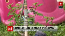 Diputados discutirán Ley de Aguas con cambios propuestos por campesinos