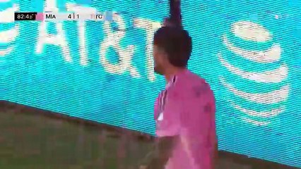El gol de Telasco Segovia con el Inter Miami en la consecución de la Conferencia