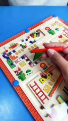 Children's Magnetic Maze Walking Ball Baby Concentration Training