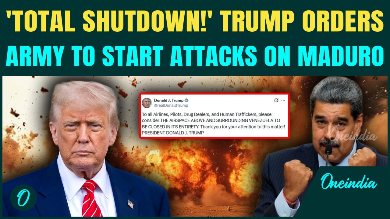 U.S Declares Invasion of Venezuela: Trump SEALS Venezuela’s Skies | Army Ready for Ground Move