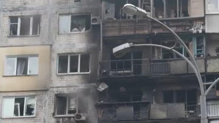 Miles de viviendas sin electricidad tras ataque ruso en Ucrania: al menos tres personas murieron