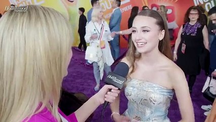 'Inside Out 2' Star Kensington Tallman Speaks on Personal Journey With Anxiety | THR Video