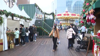 성큼 다가온 12월...도심 곳곳 '미리 크리스마스' / YTN