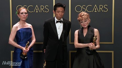 'Bombshell' Makeup and Hairstyling Team Discuss Win Backstage at Oscars 2020