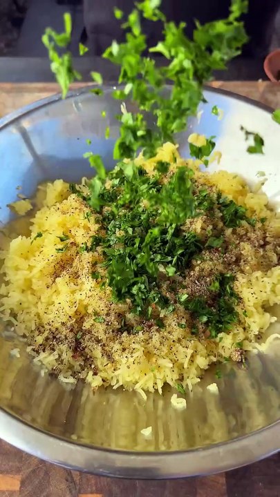 Cheese stuffed croquettes