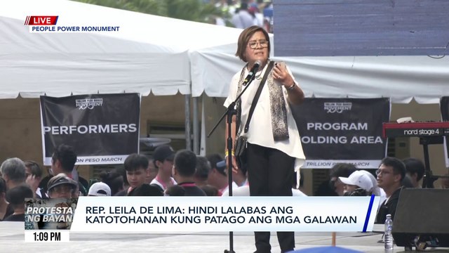 Rep. De Lima sa ICI - Bakit hindi pa kayo nagla-livestream? | GMA Integrated News