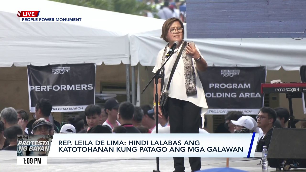 Rep. De Lima sa ICI - Bakit hindi pa kayo nagla-livestream? | GMA Integrated News