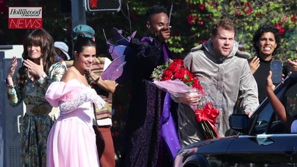 James Corden’s ‘Cinderella’ Stunt Stops L.A. Traffic and Social Media Reacts | THR News
