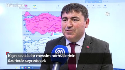Kışın sıcaklıklar mevsim normallerinin üzerinde seyredecek