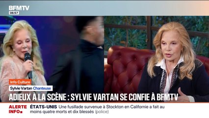 "Ça ne va pas s'arrêter comme ça !": Sylvie Vartan se confie à BFMTV pour ses adieux à la scène
