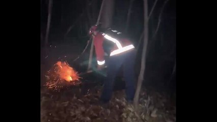 충남 공주 계룡산에서 산불...1시간 만에 주불 진화 / YTN