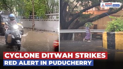 Cyclone Ditwah Strikes: Puducherry Under Red Alert