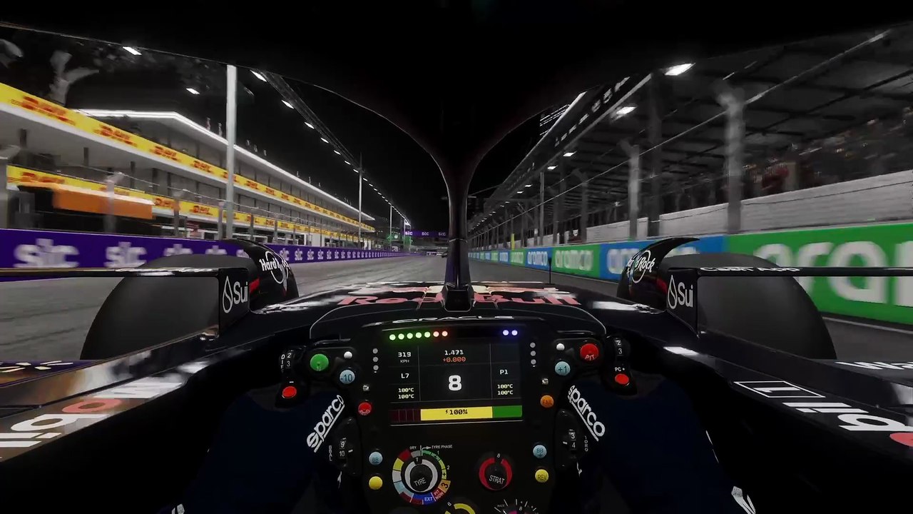 Redbull Racing Honda RB19 | Driver's POV | Jeddah Corniche Circuit | F1 ...