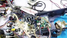#615 Haier DC inverter ac compressor stop after 10 second  trip problem BABAR PCB