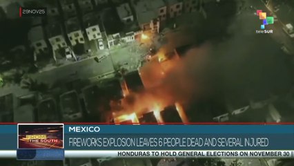 Mexico: Fireworks explosion leaves 6 people dead and several injured