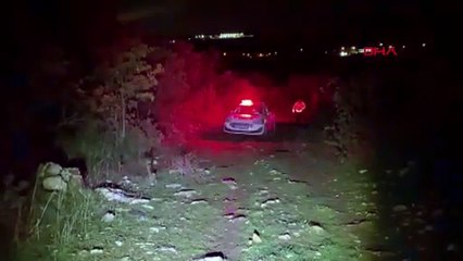 Bursa\'da hareketli dakikalar! Çamura saplanan aracını bırakıp ormana kaçtı