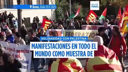 Roma participa en la movilización mundial por Gaza: miles de personas junto con Thunberg y Albanese
