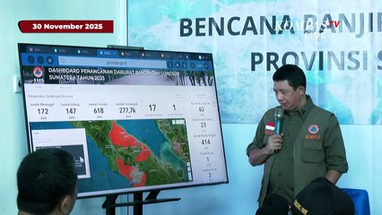 [FULL] Pernyataan Kepala BNPB dan Menko PMK Update Korban Banjir-Longsor Aceh, Sumut dan Sumbar