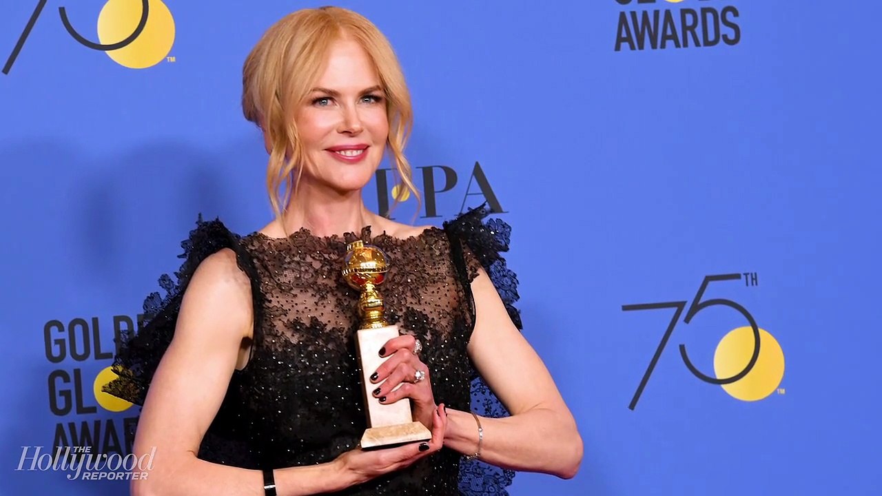 Golden Globes 2018: 'Big Little Lies' Wins Best Mini Series, Laura Dern & Nicole Kidman Take Home Globes For Their Roles | THR News