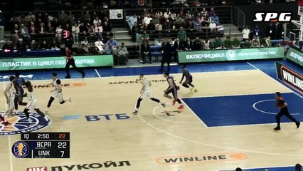 Brendan Adams Highlights 16 Pts, 5 Ast vs Unics Kazan