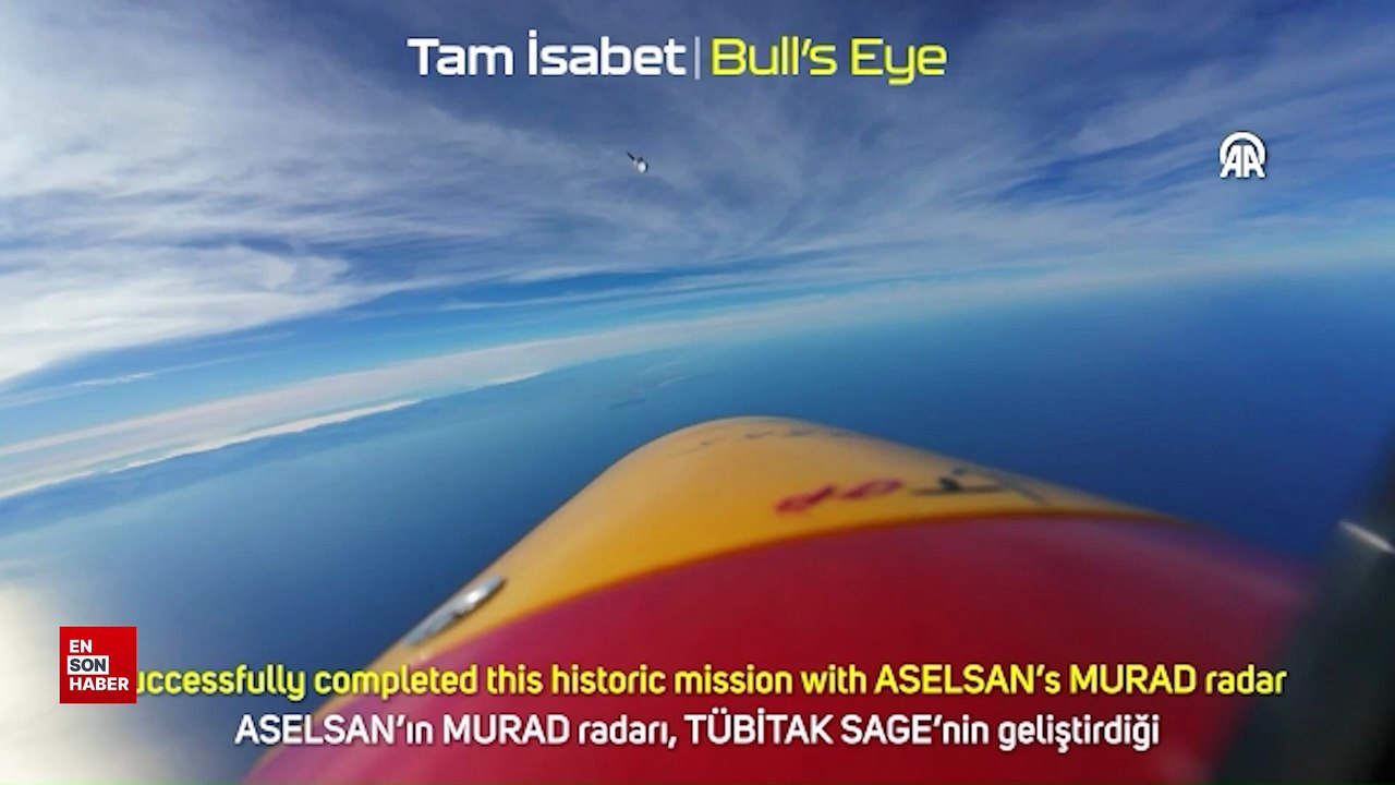 Bayraktar KIZILELMA hava-hava füzesiyle dünyada ilke imza attı