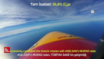 Bayraktar KIZILELMA hava-hava füzesiyle dünyada ilke imza attı