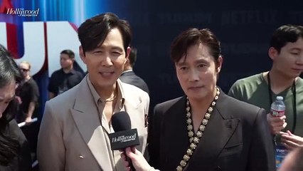 Lee Jung-jae and Lee Byung-hun Talk "Perfectly Written" Scripts for Final Season of 'Squid Game' | THR Video