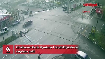 Kütahya'da 4 büyüklüğünde korkutan deprem