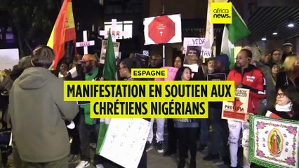 Espagne : manifestation en soutien aux chrétiens du Nigeria