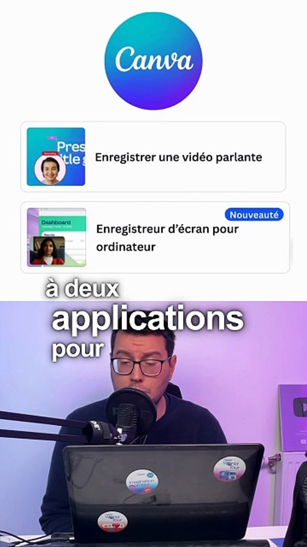 Se Filmer et Enregistrer son écran sur Canva