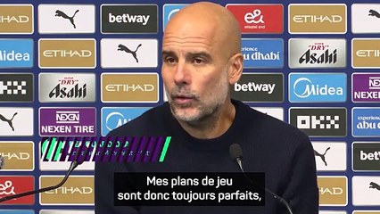 Guardiola : "Tant que c'est possible, il faut essayer jusqu'à la fin"