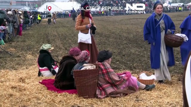 Thousands gather in Czech Republic to re-enact Napoleon’s Austerlitz victory over Russia and Austria